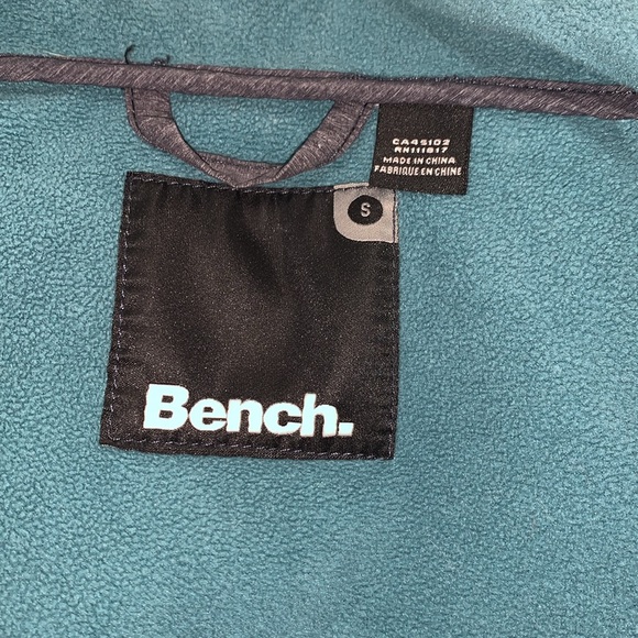 Bench Fleece-Lined Asymmetrical Front Zipper Coat Sz S - Picture 7 of 7